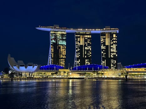 Regal Harbourfront Hotels in Singapore Marina Bay Skyline Prestige